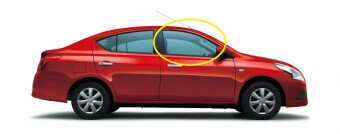 Стекло боковое NISSAN LATIO 2012-2016 (#N17) 4d FD/RH 
Бренд: BSG