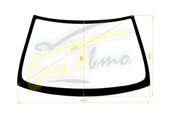 Стекло лобовое NISSAN SUNNY 1990-1993 (#B13) 
Бренд: BSG с зеленой полосой