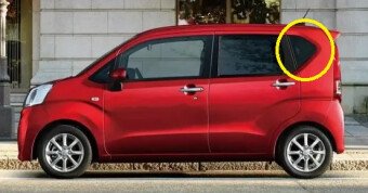 Стекло боковое DAIHATSU MOVE 2014-2023 LA150 SW/LH/X 
Бренд: BENSON Тонированное