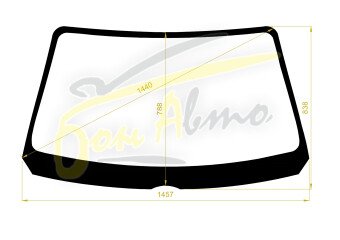 Стекло лобовое NISSAN LAUREL 1989-1993 (C33) 
Бренд: BSG