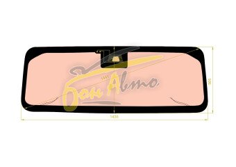 Стекло лобовое JEEP WRANGLER 2018- (JL -2020) полный обогрев, место под 1 камеру с обогревом, молдинг, антенна, атермальное, 
Бренд: BENSON