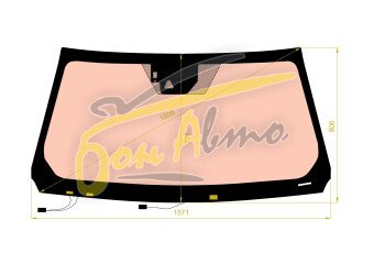 Стекло лобовое TOYOTA LAND CRUISER 2021- (FJ300-RHD) полный обогрев, обогрев щеток, место под 1 камеру, место под датчик дождя, молдинг, фурнитура, 
Бренд: BENSON с синей полосой