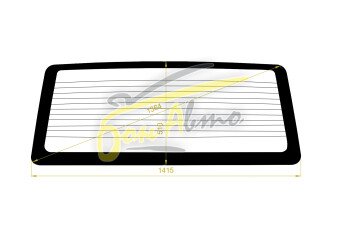 Стекло заднее с обогревом MAZDA MPV 1990-1995 (LV-low) 
Бренд: BSG