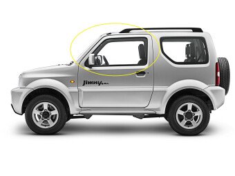 Стекло боковое SUZUKI JIMNY 1998-2018 (JB23) FD/LH 
Бренд: BENSON