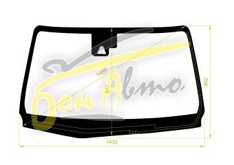 Стекло лобовое TOYOTA HILUX 2015- (GGN120-RHD) обогрев щеток, место под 1 камеру, антенна, 
Бренд: BENSON с зеленой полосой