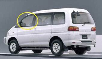 Стекло боковое MITSUBISHI DELICA 1994-2007 (PA5W) VFD/LH 
Бренд: BENSON Тонированное