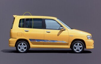 Стекло боковое NISSAN CUBE 1998-2002 Z10 RQ/RH 
Бренд: NISSAN
