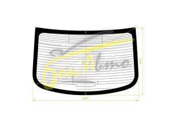 Стекло заднее с обогревом HYUNDAI AVANTE 2010-2015 (MD) 
Бренд: BENSON