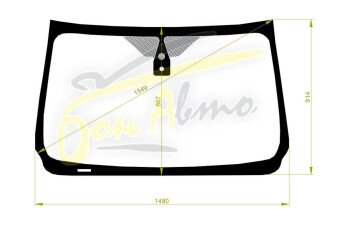 Стекло лобовое MAZDA BT50 2011- (UP) место под датчик дождя 
Бренд: BENSON