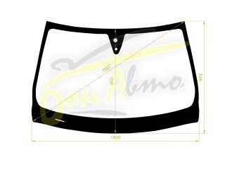 Стекло лобовое NISSAN SKYLINE CROSSOVER 2009-2016 (J50-RHD) место под датчик дождя 
Бренд: BENSON с синей полосой