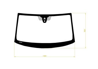 Стекло лобовое VOLKSWAGEN TOUAREG 2018- (CR7) место под 1 камеру, место под датчик дождя, молдинг, 
Бренд: BENSON