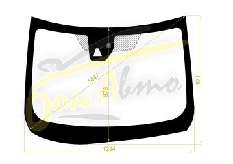 Стекло лобовое NISSAN DAYZ 2019- (B45W-RHD) место под 1 камеру 
Бренд: BENSON