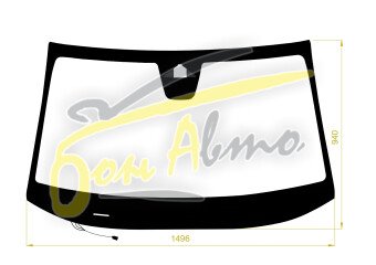 Стекло лобовое HONDA ZR-V 2022- (RZ3) обогрев щеток, место под 1 камеру, 
Бренд: BENSON