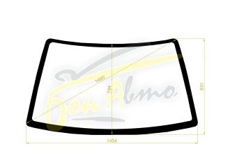 Стекло лобовое TOYOTA TOWN ACE 1992-1996 (CR30) 
Бренд: BSG