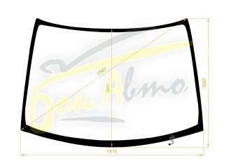 Стекло лобовое NISSAN SERENA 1999-2005 (#C24) обогрев щеток, 
Бренд: BENSON