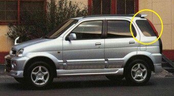 Стекло боковое TOYOTA CAMI 1996-2006 (J100) SW/LH/X 
Бренд: BENSON Тонированное