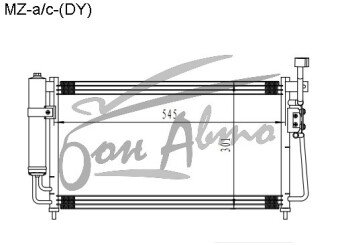 Радиатор кондиционера MAZDA 2 2002-2007 (DY) (ZJ) 
Бренд: TONGSHI AL16