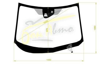 Стекло лобовое HONDA HR-V 2014-2021 (RU1-RHD) обогрев щеток, место под 1 камеру, место под датчик дождя, антенна, 
Бренд: BENSON