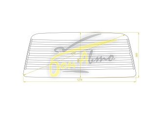 Стекло заднее с обогревом LEXUS LX 1995-1997 (FJ80) 
Бренд: BENSON