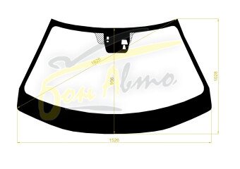 Стекло лобовое MAZDA CX-5 2012-2017 (KE-LHD) место под 2 камеры, место под датчик дождя, 
Бренд: BENSON