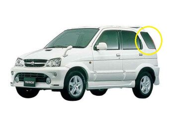 Стекло боковое DAIHATSU TERIOS 1996-2006 (J100) SW/LH/X 
Бренд: BENSON Тонированное