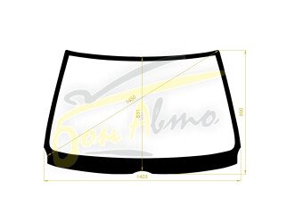 Стекло лобовое NISSAN MAXIMA 1988-1994 (#A31) 
Бренд: BSG с зеленой полосой