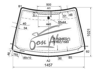 Стекло лобовое FORD FOCUS 2004-2011 (CB4) 4d полный обогрев, 
Бренд: BENSON