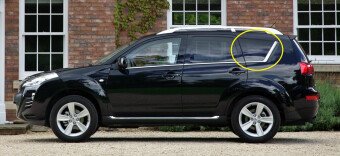 Стекло боковое PEUGEOT 4007 2005-2012 (GP) SW/LH/X антенна, 
Бренд: BENSON