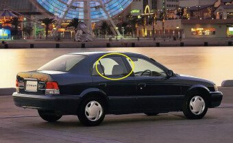 Стекло боковое TOYOTA CORSA 1994-1999 EL51-4d sed RD/RH 
Бренд: TOYOTA