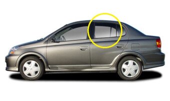 Стекло боковое TOYOTA PLATZ 1999-2005 SCP10-4d sed RD/LH 
Бренд: BSG