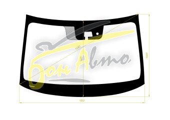 Стекло лобовое MITSUBISHI OUTLANDER 2012- (GF-LHD-2018) место под 1 камеру, место под датчик дождя, 
Бренд: BENSON