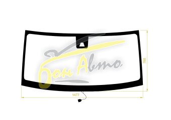 Стекло лобовое DAIHATSU THOR 2016- (M900S) обогрев щеток, место под 1 камеру, 
Бренд: ZDG