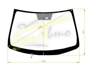 Стекло лобовое KIA K7 2010- () обогрев щеток, место под датчик дождя,, 
Бренд: BENSON