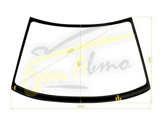 Стекло лобовое SUBARU LANCASTER 1995-1998 (BG9-RHD) обогрев щеток 
Бренд: BENSON