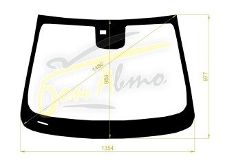 Стекло лобовое BUICK REGAL 2008- () место под датчик дождя, , молдинг, 
Бренд: FYG с синей полосой