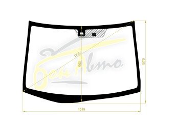 Стекло лобовое HONDA FR-V 2004-2009 (BE1-LHD) место под датчик дождя 
Бренд: BENSON