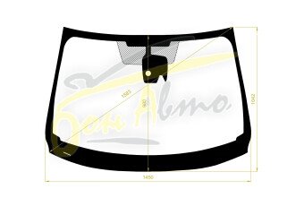 Стекло лобовое NISSAN QASHQAI 2014-2021 (J11-LHD) место под 1 камеру, место под датчик дождя, 
Бренд: BENSON