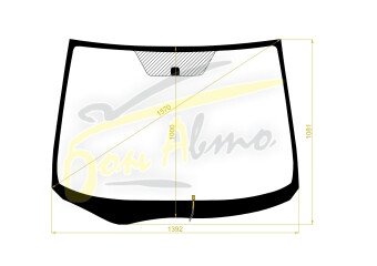 Стекло лобовое TOYOTA VOXY 2007-2013 (ZR70-RHD) обогрев щеток 
Бренд: BENSON