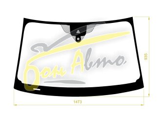 Стекло лобовое AUDI Q2 2017- (2021) место под 1 камеру, место под датчик дождя, молдинг, 
Бренд: BENSON