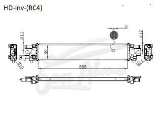 Радиатор инвертора HONDA ODYSSEY 2013- (RC4) (LFA) 
Бренд: TONGSHI PL22