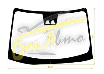 Стекло лобовое DAIHATSU CAST 2015-2023 (LA250-RHD) место под 2 камеры 
Бренд: BENSON