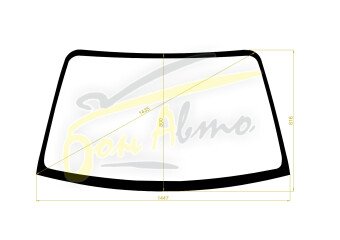 Стекло лобовое NISSAN 200SX 1999-2002 (S15) 
Бренд: КМК