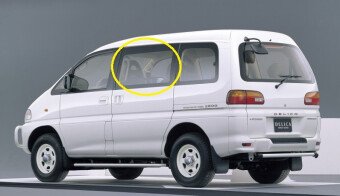 Стекло боковое MITSUBISHI DELICA 1994-2007 (PA5W) SF/LH/X 
Бренд: BENSON