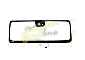 Стекло лобовое MERCEDES G-CLASS 2018- (W463-LHD-2024) место под 1 камеру с обогревом, место под датчик дождя, молдинг, фурнитура, атермальное, акустическое, 
Бренд: BENSON