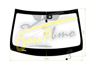 Стекло лобовое NISSAN SKYLINE 2014- (V37-4d sed) обогрев щеток, место под 1 камеру, место под датчик дождя, 
Бренд: BENSON