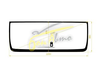 Стекло лобовое SINOTRUCK SITRAK C7H 2019- (2250*880) место под 1 камеру, место под датчик дождя, 
Бренд: BENSON