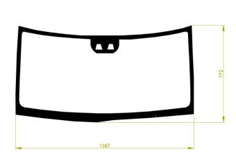 Стекло лобовое SUBARU CHIFFON 2019- (LA650-RHD) место под 2 камеры 
Бренд: BENSON