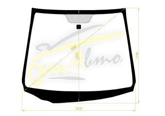 Стекло лобовое HONDA FIT 2007-2013 (GE-RHD-5d) 
Бренд: ZDG с синей полосой