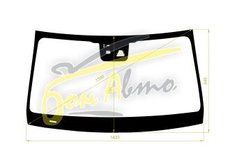 Стекло лобовое MERCEDES GLC COUPE 2016- (C253-LHD) место под 1 камеру с обогревом, место под датчик дождя, 
Бренд: КМК с синей полосой