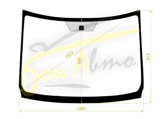 Стекло лобовое TOYOTA RACTIS 2005-2010 (NCP100) 
Бренд: BENSON